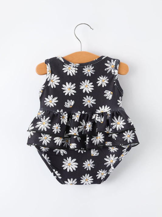 Spring Daisy Romper