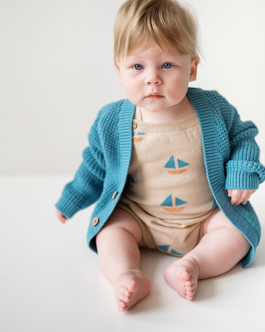 Sand Sailboat Romper