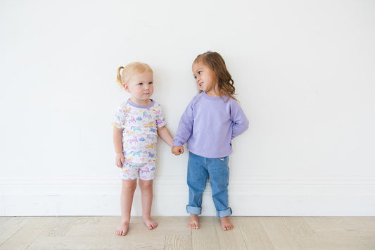 Wisteria Dream - Cloud Terry Sweatshirt
