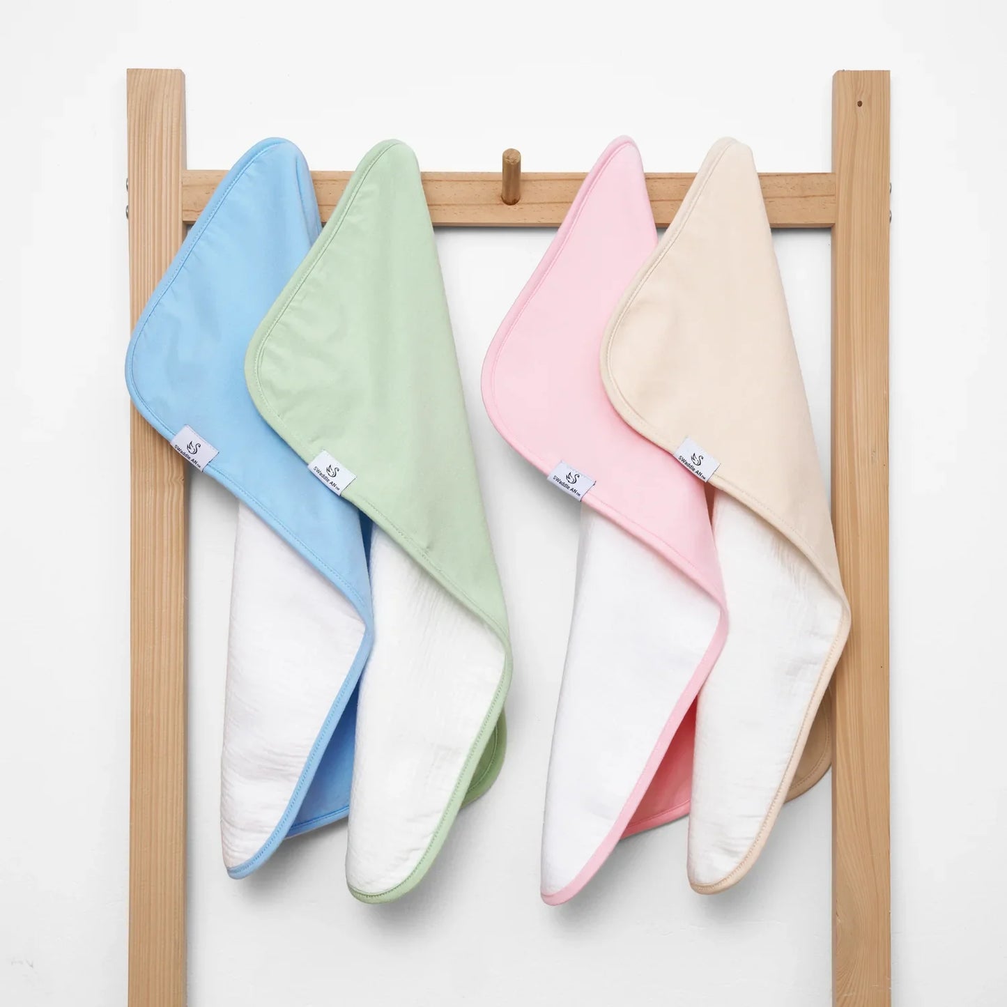 Burp Cloths in Sand