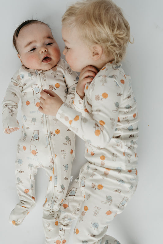 Peek-a-Boo Baby Sleeper Play Time