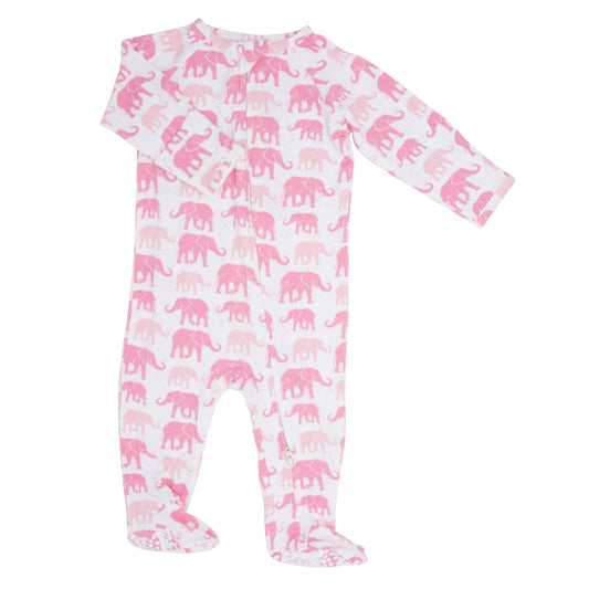 Pink Elephant Footie