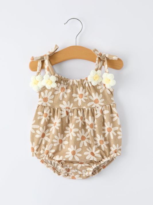 Floral Daisy Romper