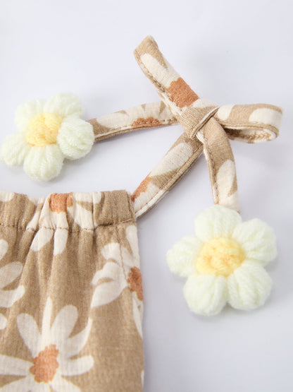 Floral Daisy Romper