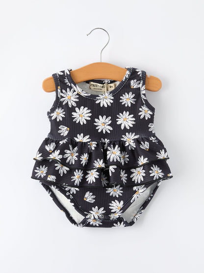 Spring Daisy Romper