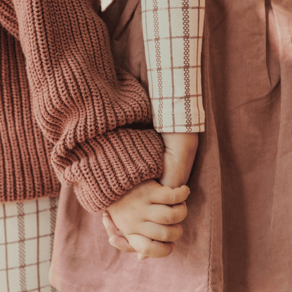 The Corduroy Dress - Mauve