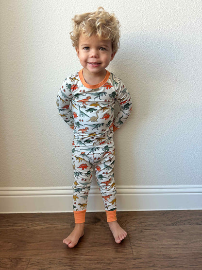 Bamboo Dinosaur Two Piece Set