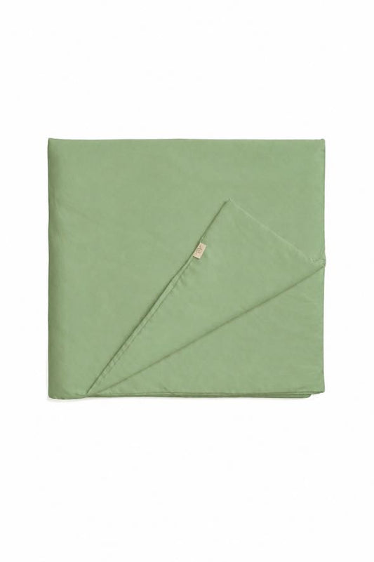 Green Crib Quilted Blanket