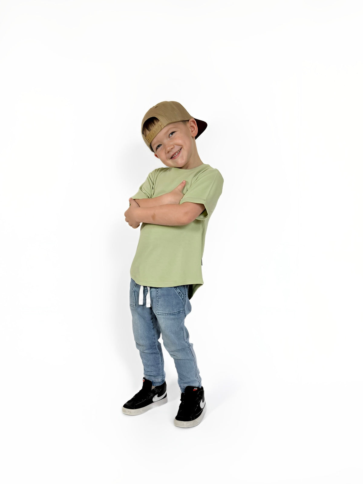 BAMBOO LUXE TEE - WILLOW