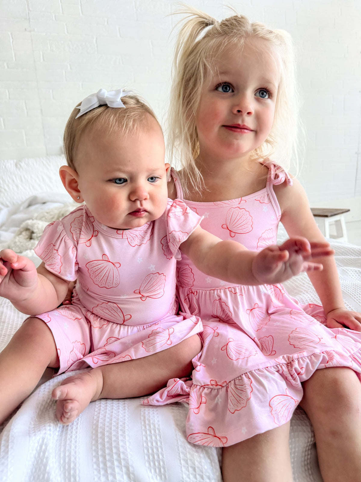 Coastal: Bodysuit Twirl Dress
