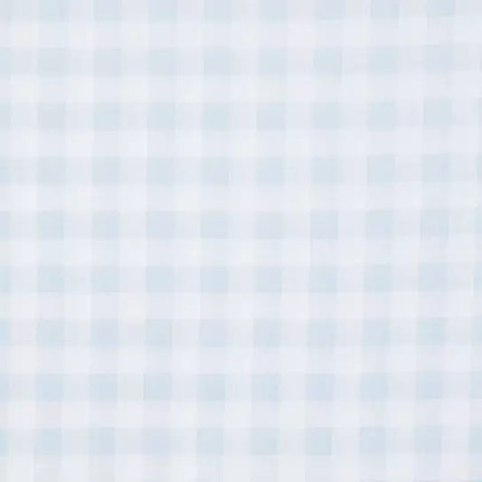 Light Blue Checkered Crib Quilted Blanket