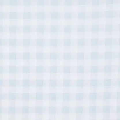 Light Blue Checkered Padded Baby Play Mat