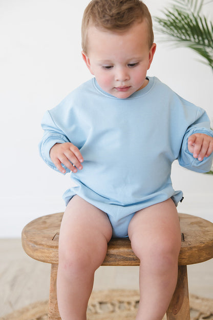 Portorosso Sky - Cloud Terry Bubble Romper