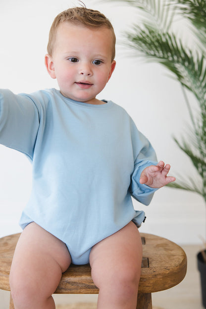 Portorosso Sky - Cloud Terry Bubble Romper