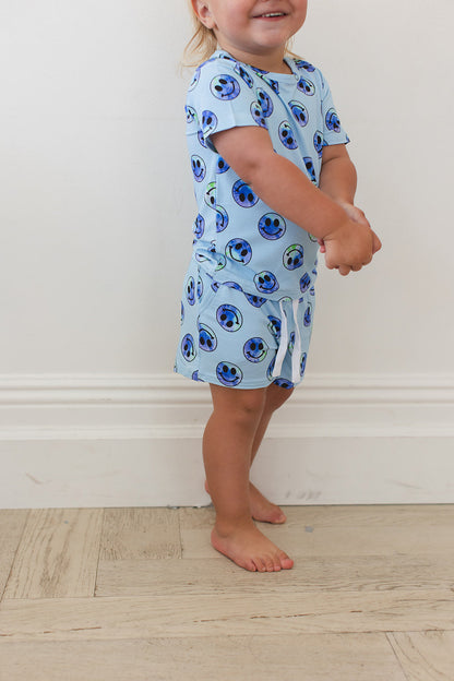 A Smile Tie Dye For - Pocket Short Set