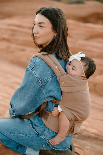 Coco Desert - Cotton Linen Baby Carrier ✨RESTOCKING SOON✨