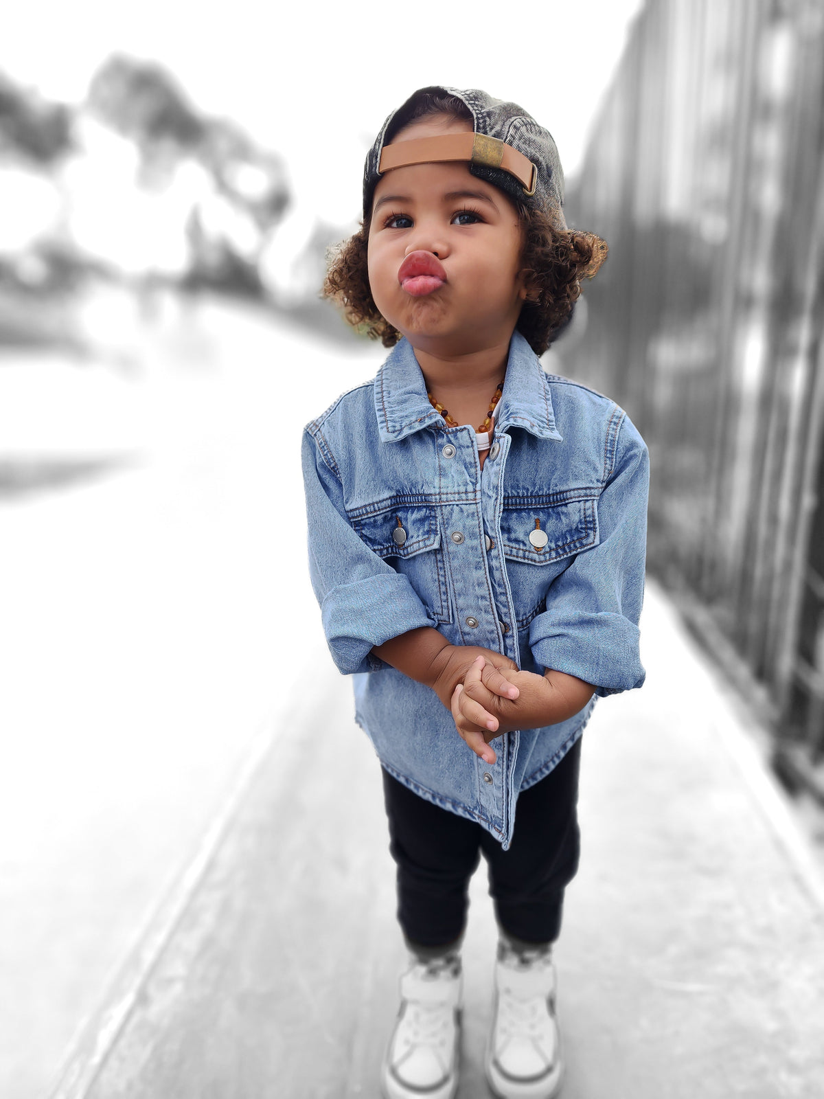 DENIM SHACKET