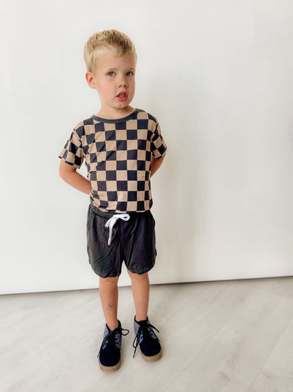 Checks: Pocket Short and Tee