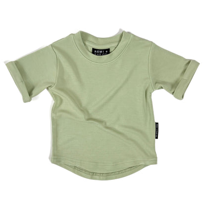 BAMBOO LUXE TEE - WILLOW
