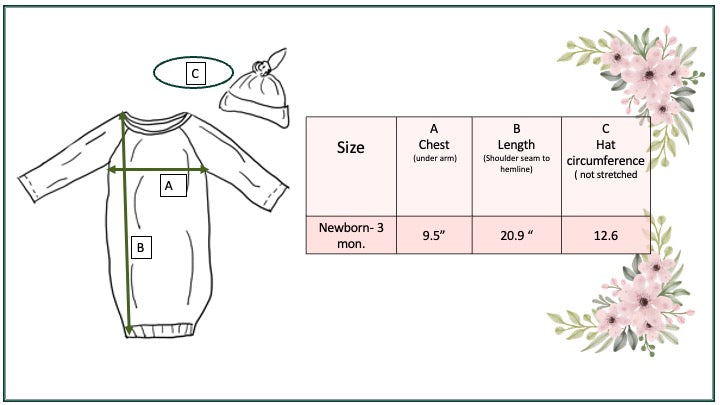 Buffalo Check Baby Gown