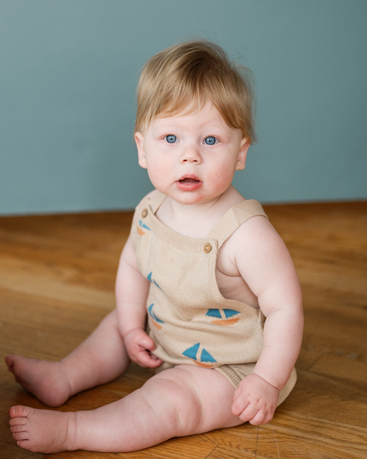 Sand Sailboat Romper