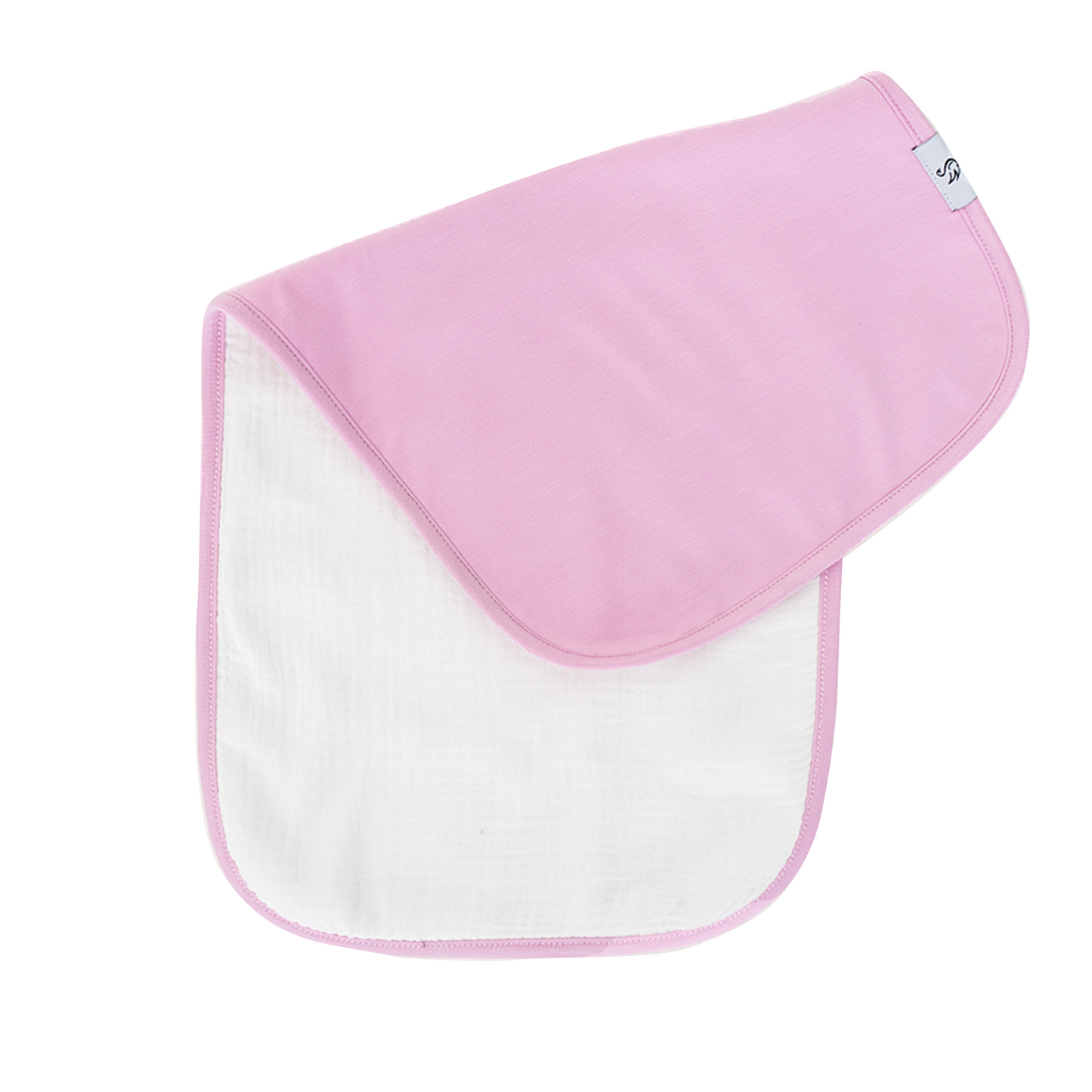 Burp Cloths in Pink Tint