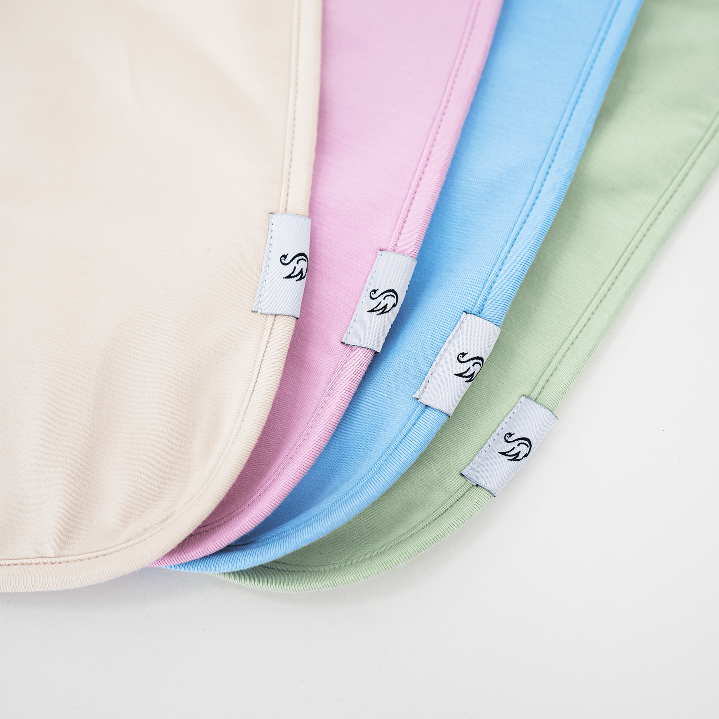 Burp Cloths in Pink Tint