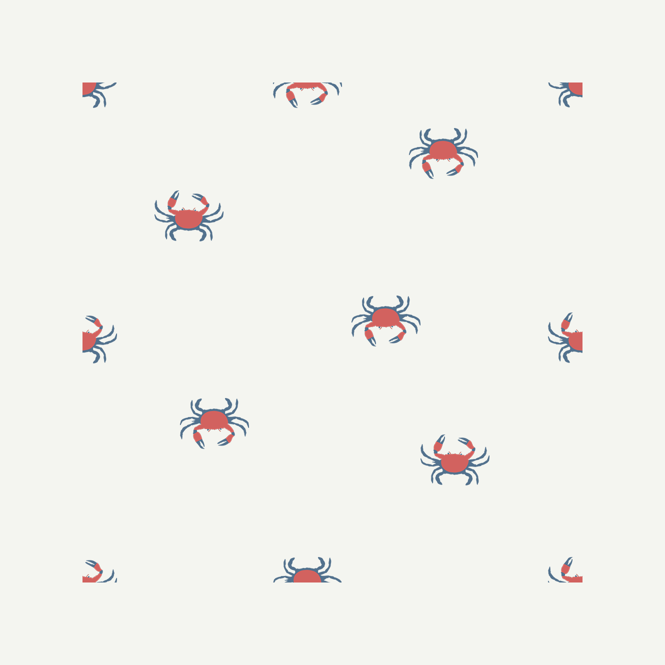 Boxy Toddler Tee | crab