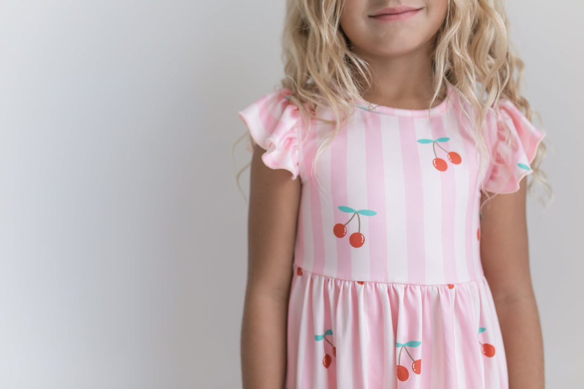 Claire Cherry Dress