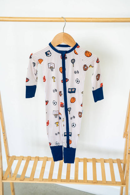 Vintage Varsity Sports Zippy