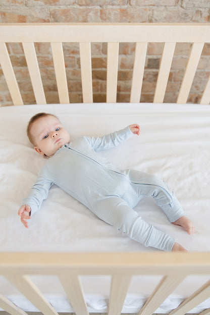 Baby Blue (ribbed) - Zippy