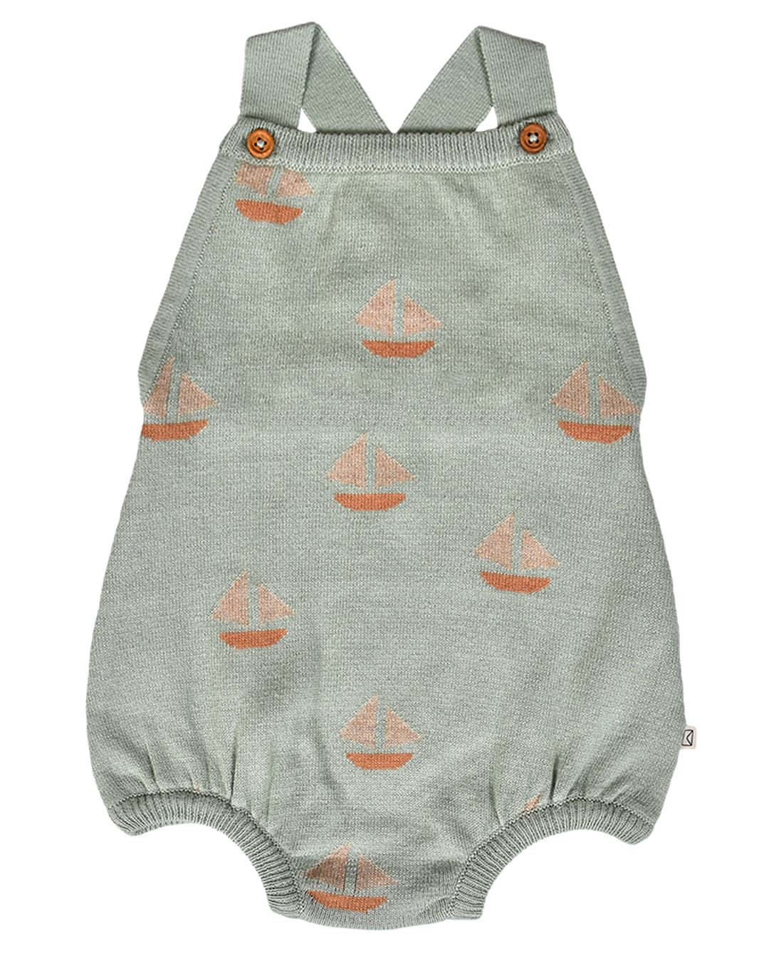 Seafoam Sailboat Romper