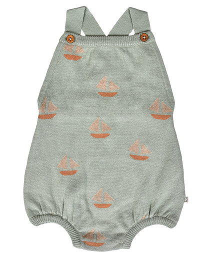 Seafoam Sailboat Romper