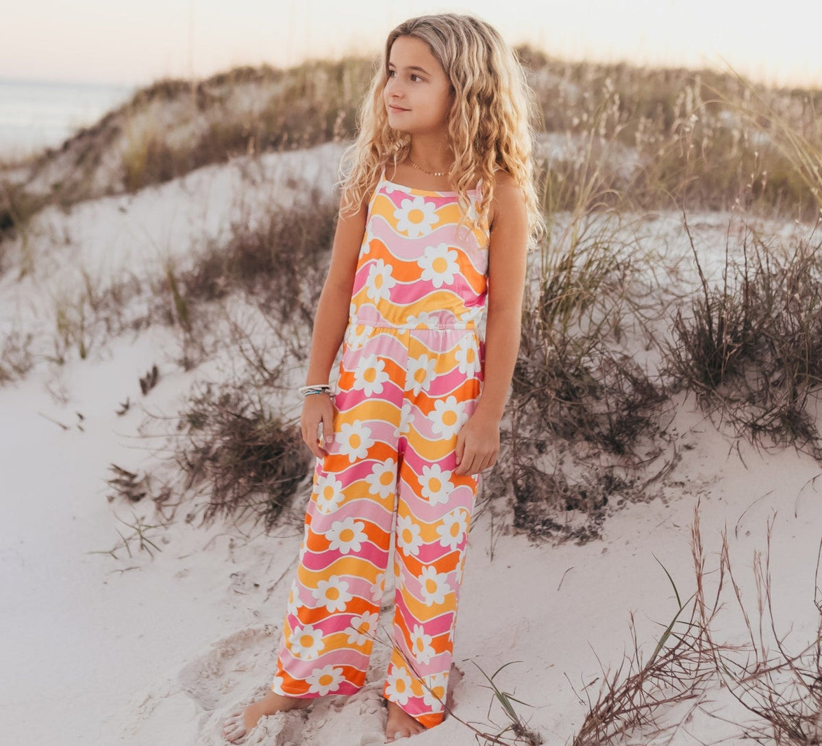 Millie Retro Floral Jumpsuit