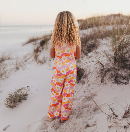 Millie Retro Floral Jumpsuit