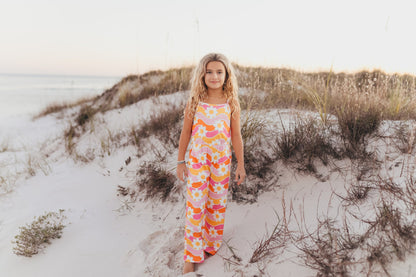 Millie Retro Floral Jumpsuit