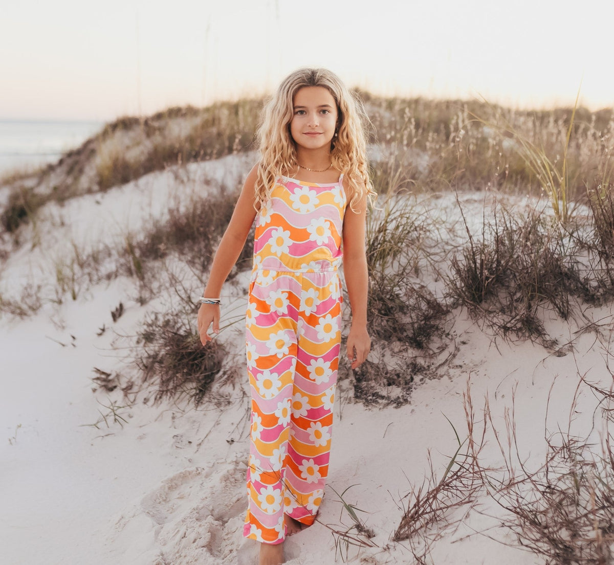 Millie Retro Floral Jumpsuit
