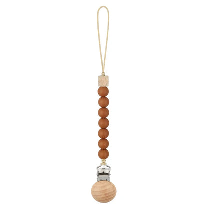 Teething Beads Pacifier Clip