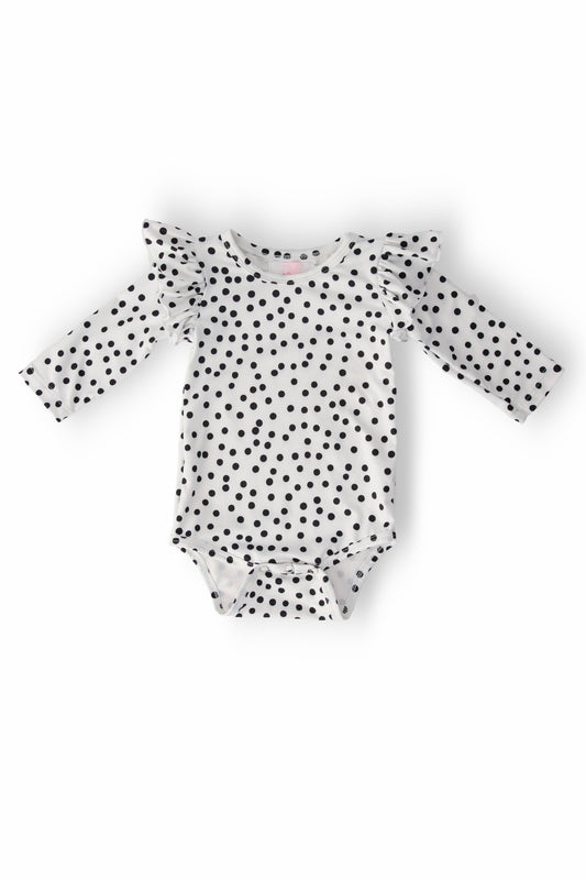 Scattered Dot Flutter Bodysuit