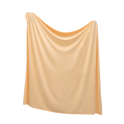 Bamboo Swaddle Blankets in Peach Fuzz