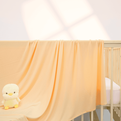 Bamboo Swaddle Blankets in Peach Fuzz