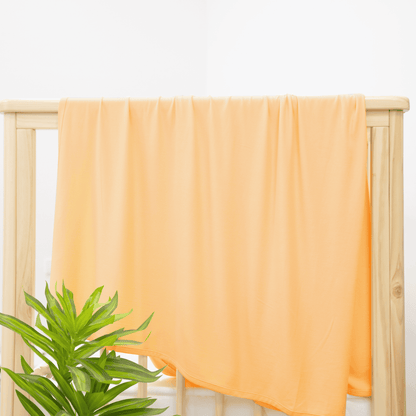Bamboo Swaddle Blankets in Peach Fuzz