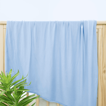Bamboo Swaddle Blankets in Blue Bell