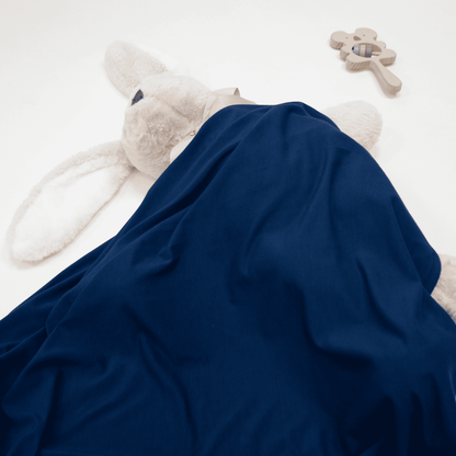 Bamboo Swaddle Blankets in Blue Depths