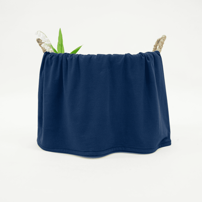 Bamboo Swaddle Blankets in Blue Depths