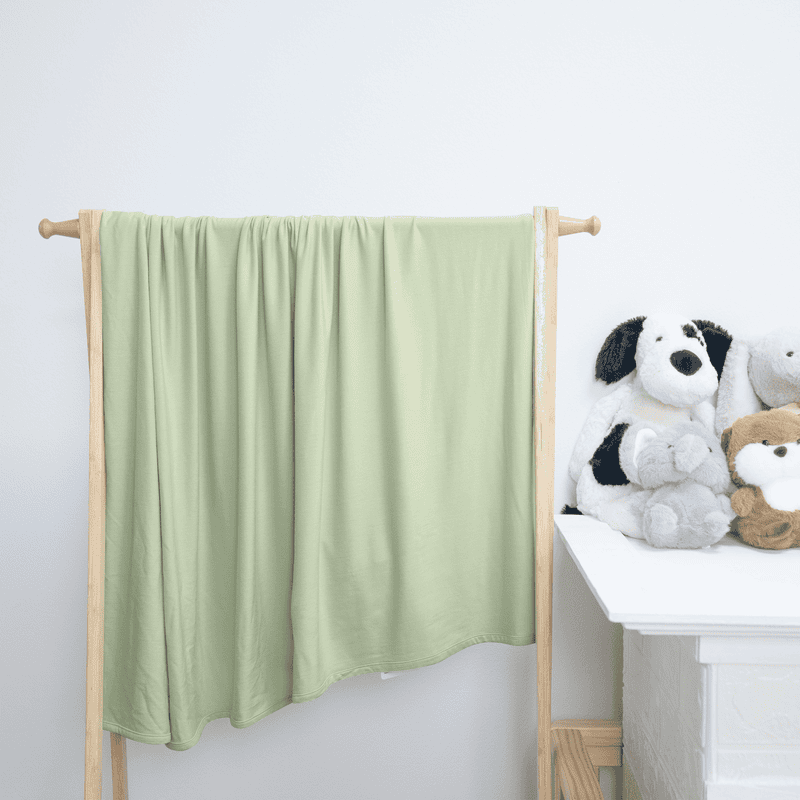 Swaddle Blankets in Sage Green