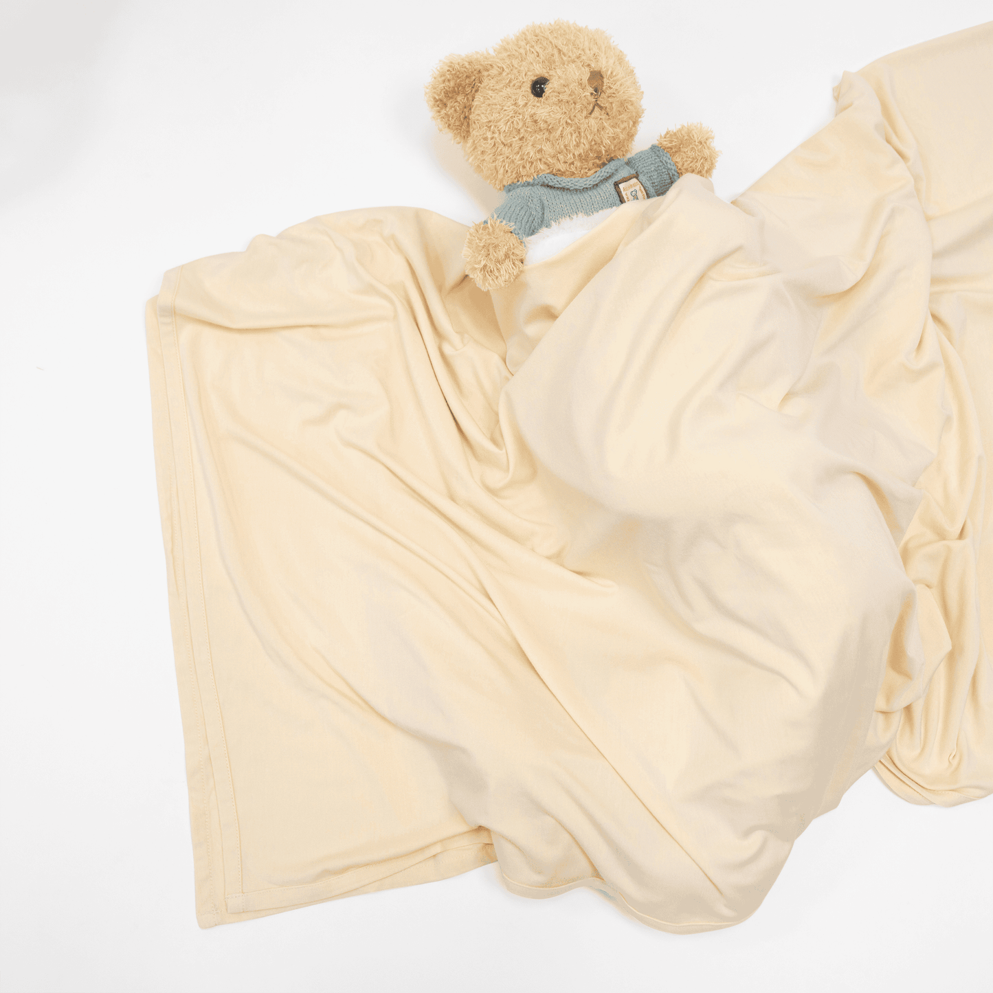 Bamboo Swaddle Blankets in Sand