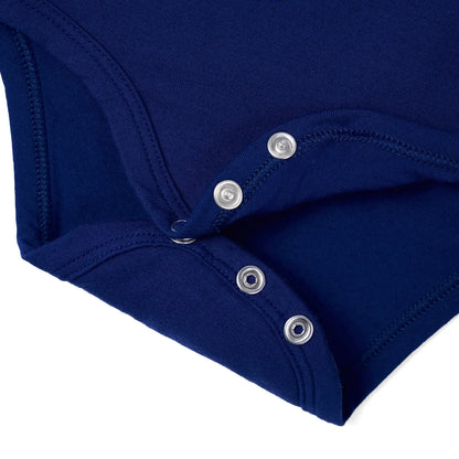 Bamboo Baby Bodysuit in Blue Depths