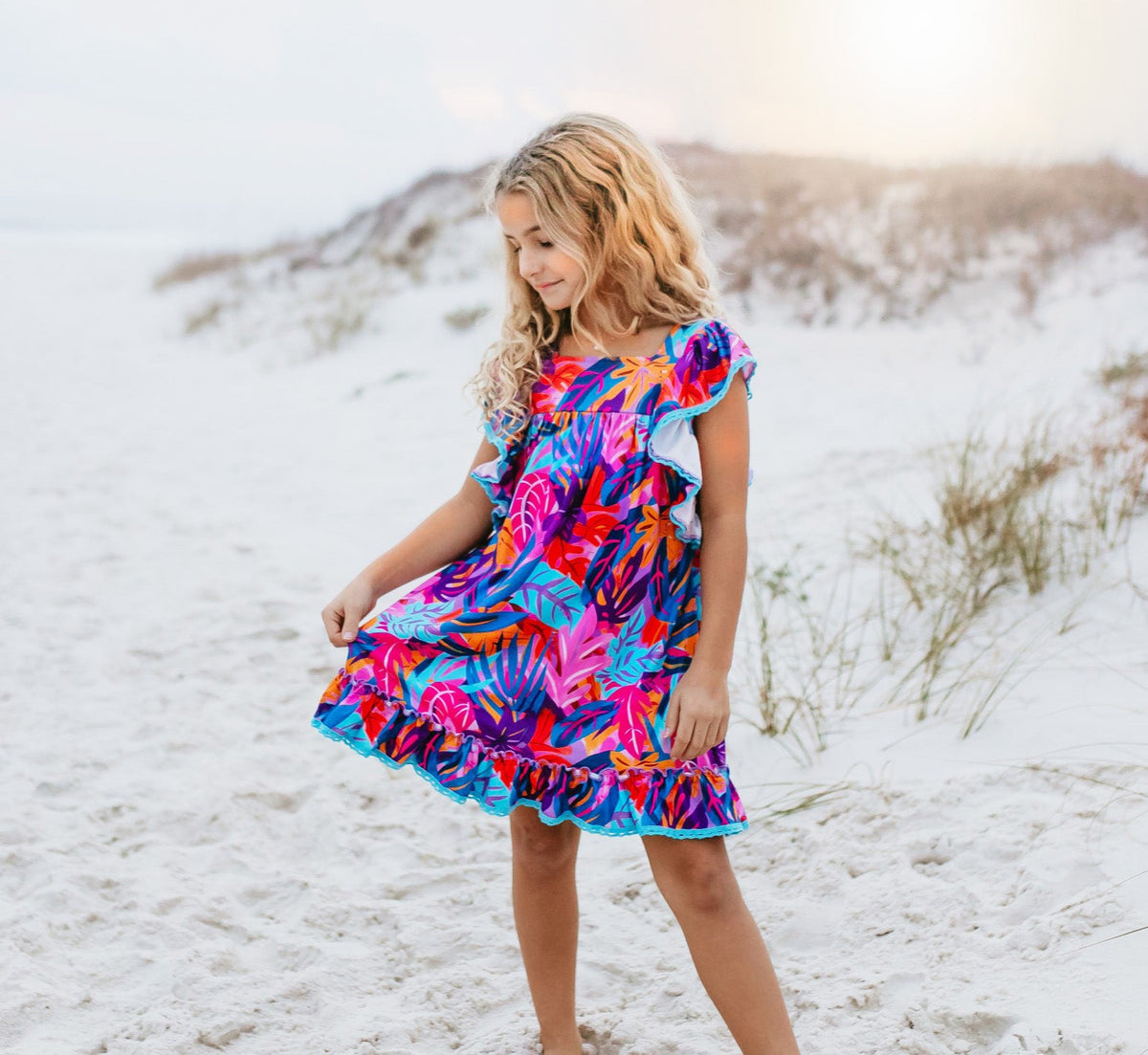 Harper Tropical Dress