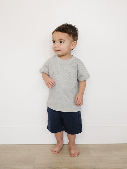 Grey Pocket Tee